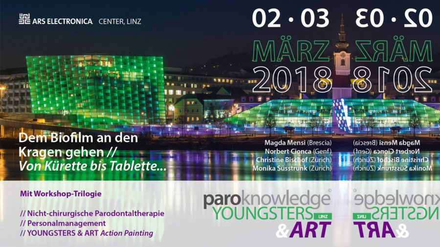 YOUNGSTERS & ART 2018, Linz – Pre-Registration open!