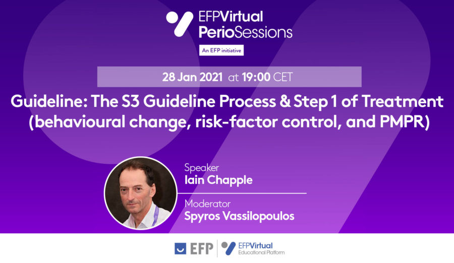 EFP – Upcoming Webinar „The S3 Guideline Process“ – 28.01.21