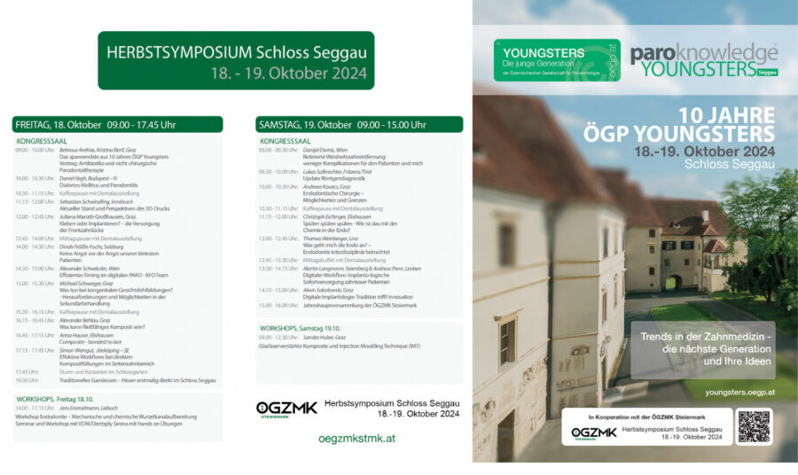 Nachlese – 10 Jahre ÖGP YOUNGSTERS beim Herbstsymposium der ÖGZMK Steiermark 2024